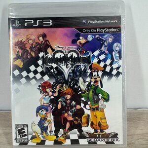 Kingdom Hearts HD 1.5 Remix PS3 Game New Sealed Square Enix Disney Exclusive